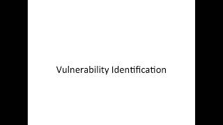 Cybrary Advanced Penetration Testing 05- Vulnerability Discovery Intro