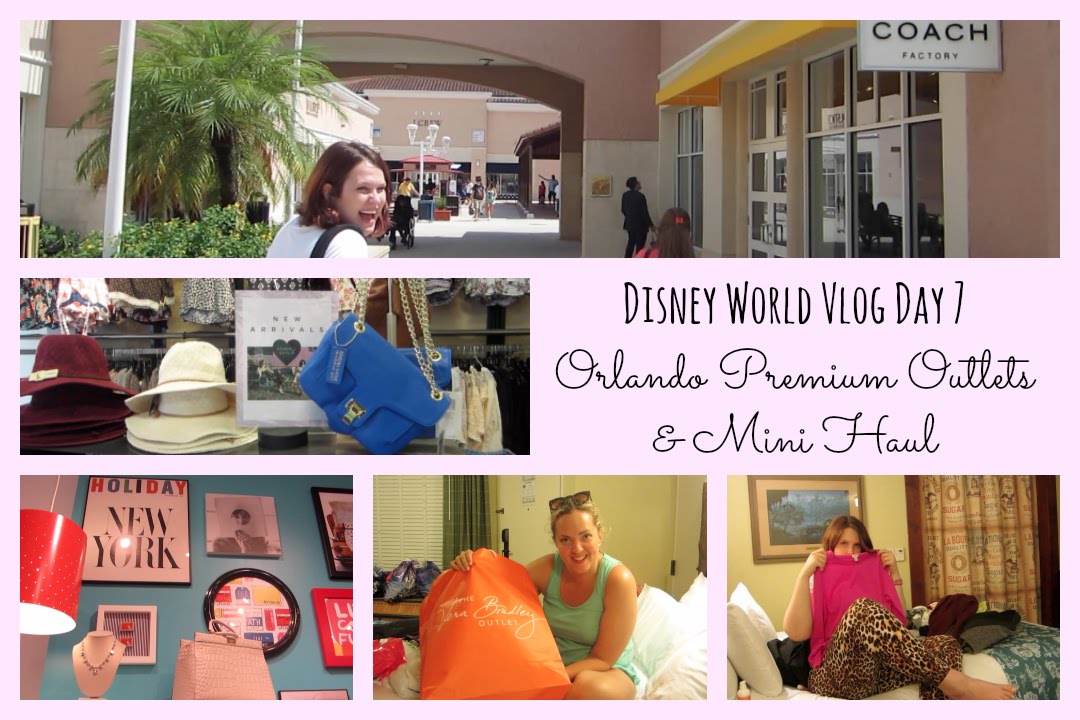 Disney World Vlog | Day 7 | Orlando Premium Outlets & Mini Sister Haul | Gillian At Home