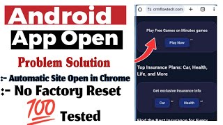 Phone me koi App open Kare Chrome Browser Open Ho jata hai| Play Free Games on Minutes games problem screenshot 2