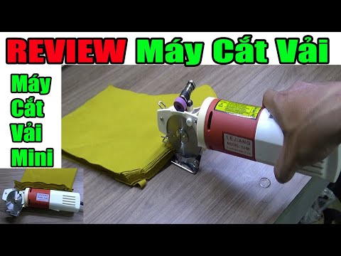 Video REVIEW Máy Cắt Vải Cầm Tay Mini |Máy Cắt Vải Lejiang |... - youtube