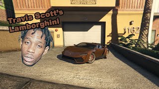 Career Overview TRAVIS SCOTT'S Custom Lamborghini Aventador in GTA 5 Online