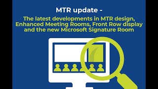 Webinar: MTR update
