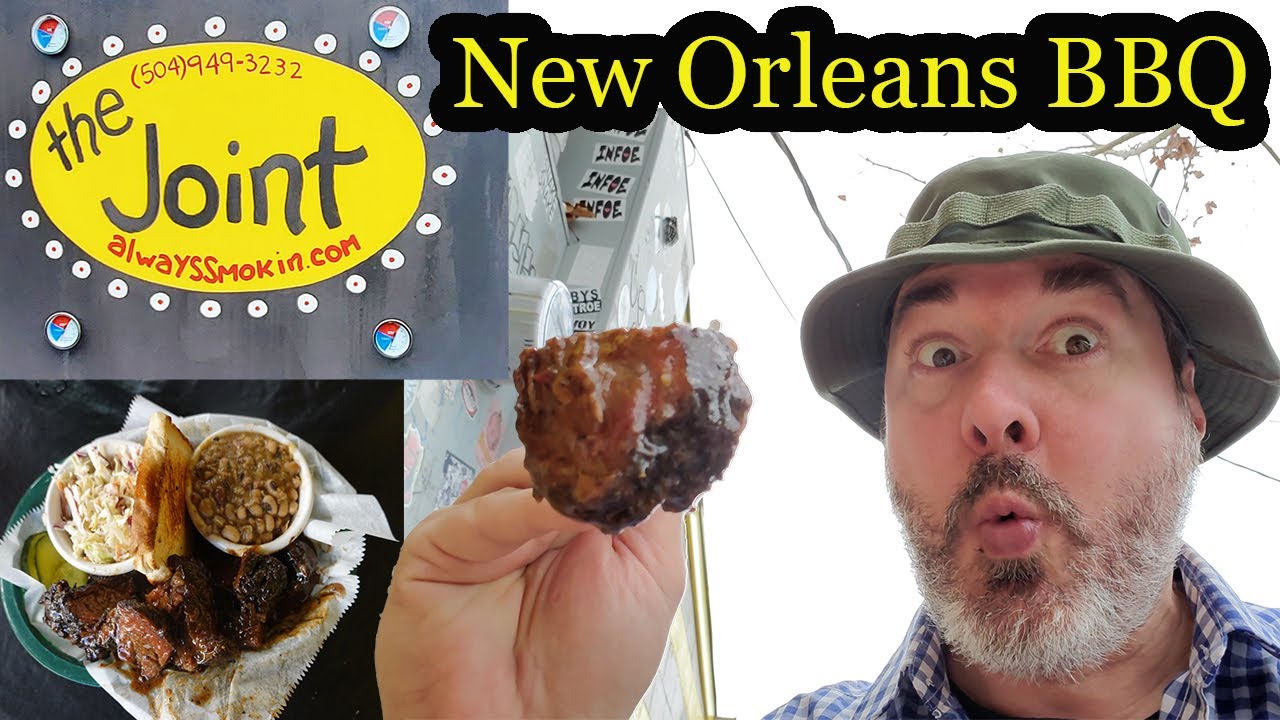 New Orleans BBQ The Joint BBQ New Orleans Travel Vlog YouTube