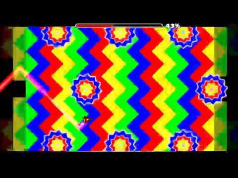 Geometry dash - Theory of colour - The most epileptic level  !