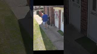 Man Twists Ankle and Falls While Walking - 1666782