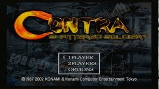Contra: Shattered Soldier - Stage 3: City (Playstation 2) Playthrough screenshot 2
