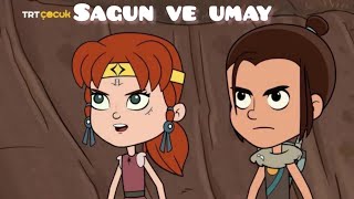 Trt Çocuk Sagun Ve Umay Çizim Boyama Sagun Boyama Çocuklar Için Boyama