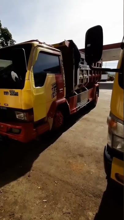 #storywa30detik {} truk canter 'super HDX' baru keluar dari dealer  😱😱,