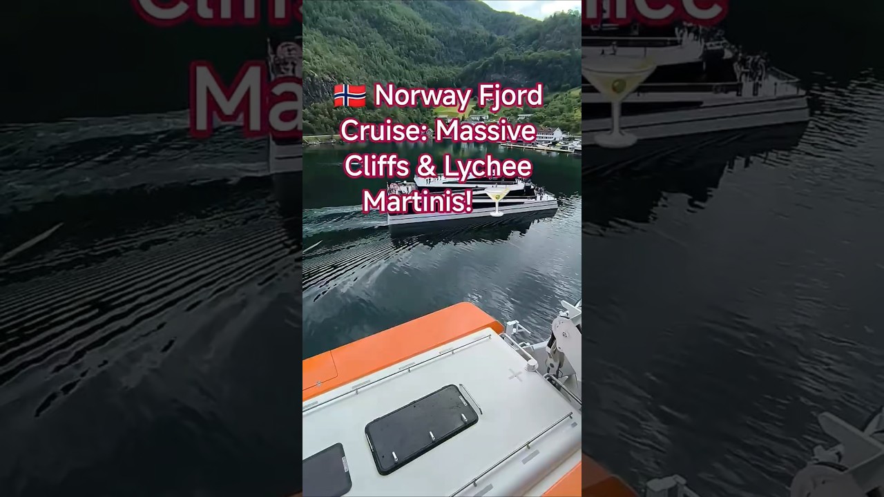 Leaving Flåm, Norway 🇳🇴 Cruising Through One of the World's Most Spectacular Fjords!