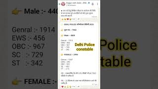 Delhi Police constable bharti 2025#motivation #delhi
