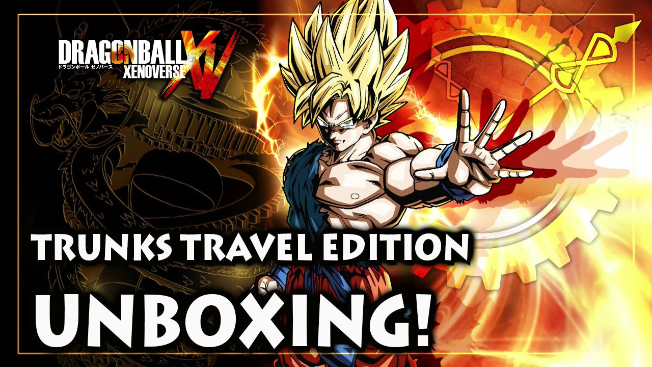 Dragon Ball Xenoverse Trunks Travel Edition PS4 Unboxing YouTube