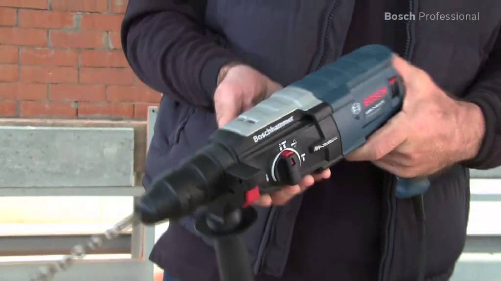 Bosch Power Tools Rotary Drill Sds Plus Hammers Gbh 2 28 Dfv Professional Youtube