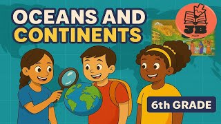 Oceans and Continents I Ncert class 6 social science chapter 2 | English | Pdf Notes | @JBEduGuide Net Worth