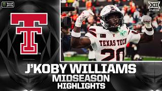 Texas Tech's J'Koby Williams Midseason Highlights | 2026 Monster Energy Big 12 Football