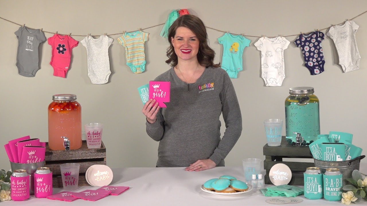 How to Host a Gender Reveal Baby Shower Tips from Totally Promotional