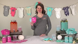 How to Host a Gender Reveal Baby Shower - Tips from Totally Promotional LIVE