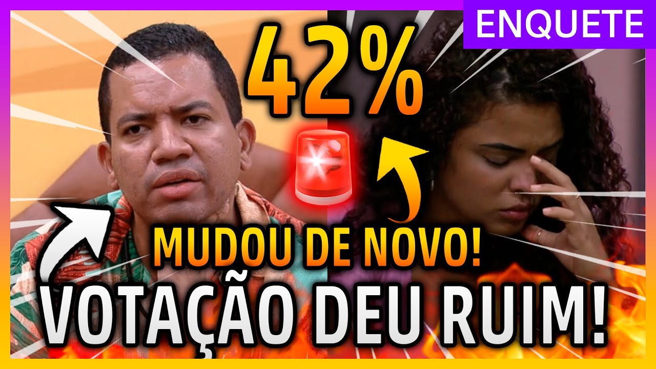 🚨BBB23: Giro de Enquetes! Mudou tudo de novo! Paula e Bruno se apertam ...