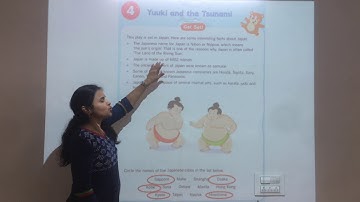 Class 4 English CH 04 Yuuki and tsunami Part 01