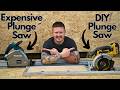 How to make a diy track saw  can it beat a 40v makita