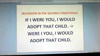 inversion in conditionals