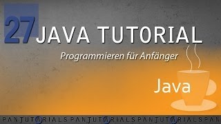 Java Tutorial Programmieren für Anfänger 27 - Arrays als Paramter