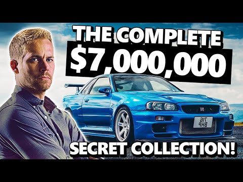 Paul Walker's Secret Car Collection was INSANE