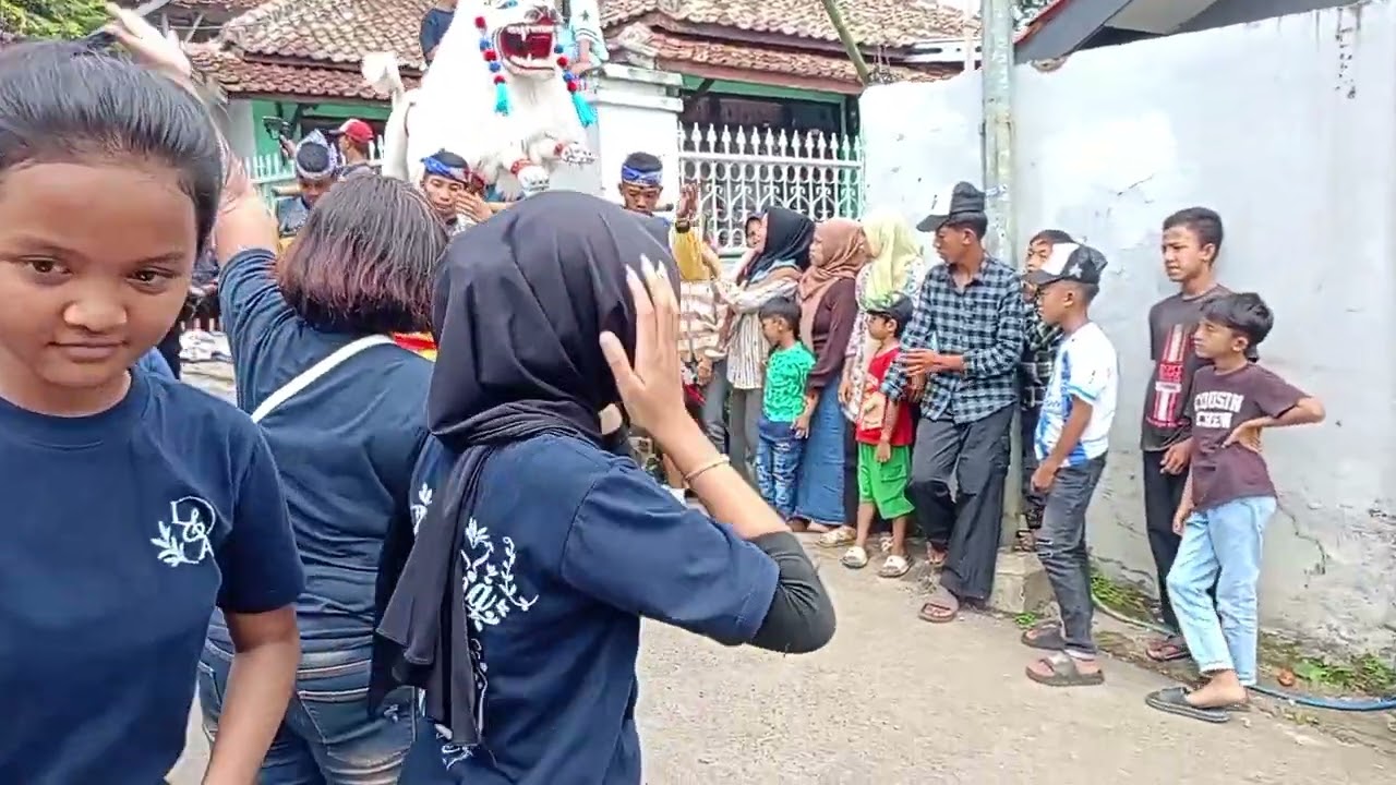 Awal pemberangkatan yang cerah seni benjang panca komara~ pasir kunci Kidul