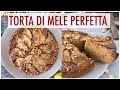 TORTA DI MELE SOFFICE - La Ricetta Perfetta SENZA BURRO e SENZA UOVA | Elefanteveg