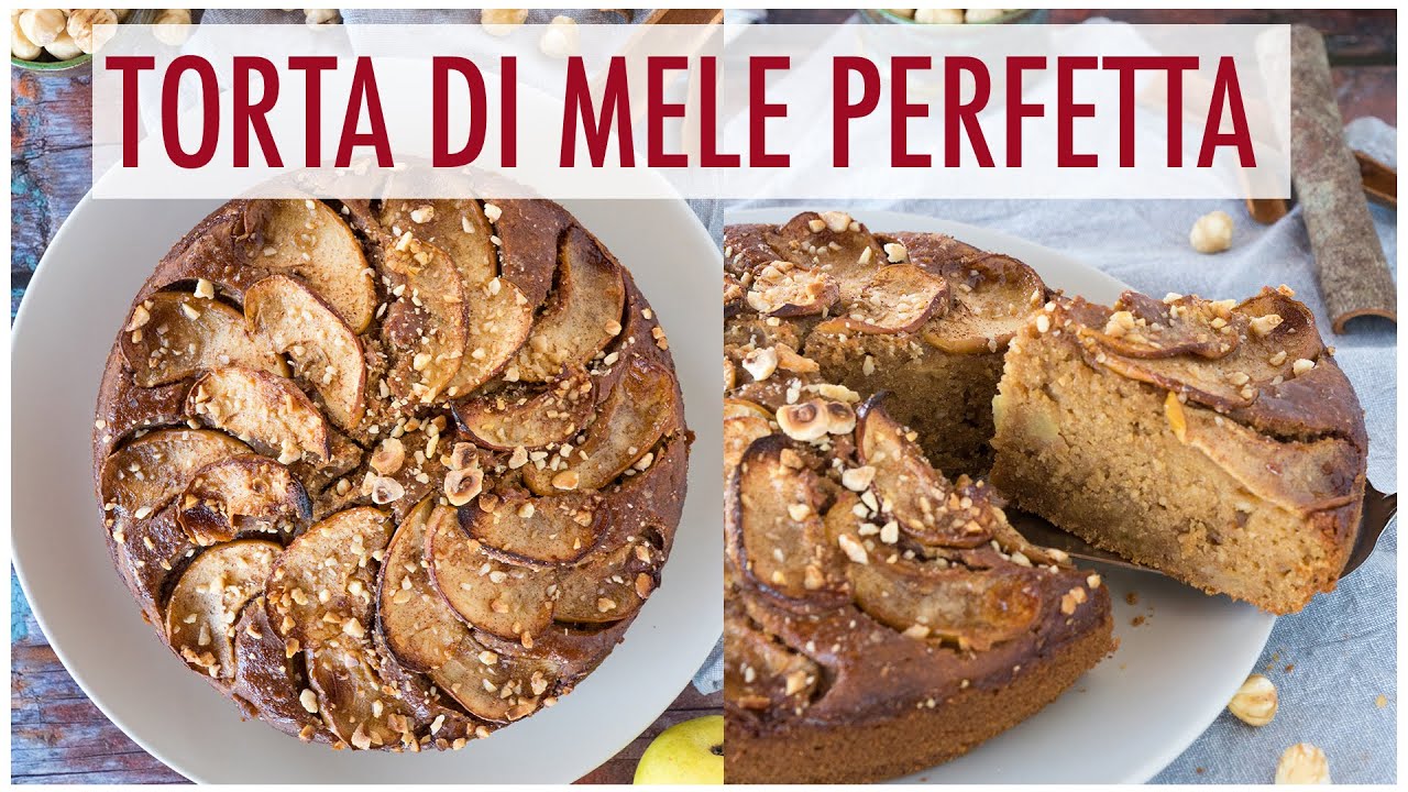 Torta Di Mele Soffice La Ricetta Perfetta Senza Burro E Senza Uova Elefanteveg Youtube