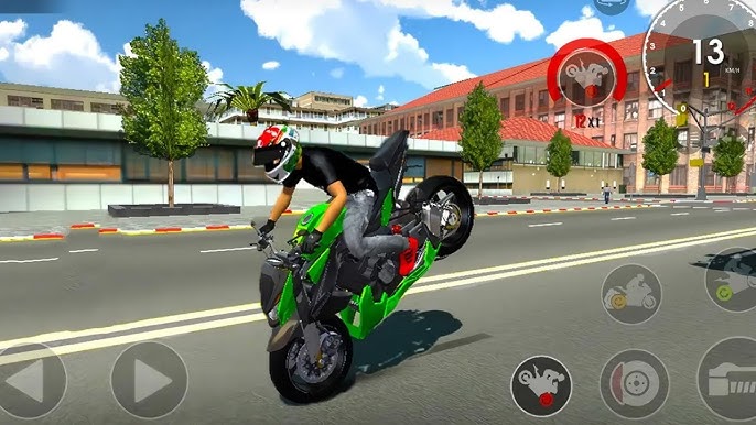 Moto voadora, jogo da corrida de moto aquática, vídeo infantil pra crianças,  joguinho de celular 