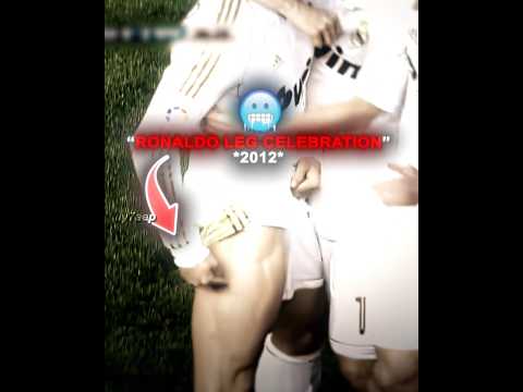 Ronaldo S Leg Celebration In 2012 A Tactical Display Of Confidence And Power
