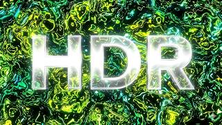 TEST YOUR OLED TV DISPLAY ● 4K HDR 60FPS ● Abstract Liquid Background ● Fluid Neon Screensaver
