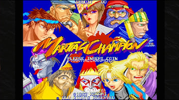 Martial Champion - Title Screen