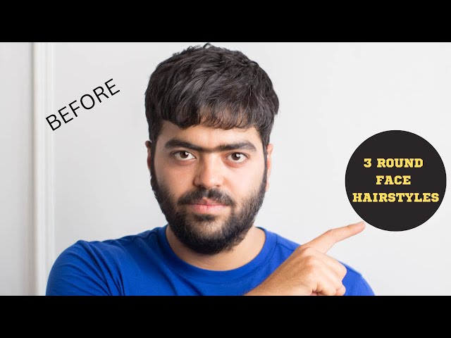 10 Best Hairstyles For Round Face Shape |10 Haircuts For Men With Round Face  | Men's Fashion | - YouTube