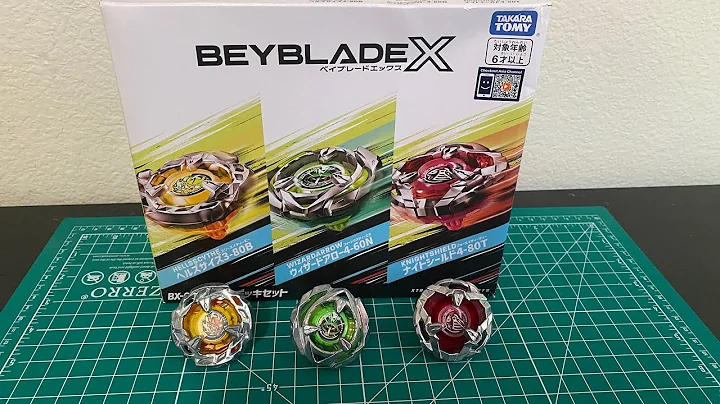 New Beyblade X Triple Set! BX-08 3on3 Deck Set Unboxing