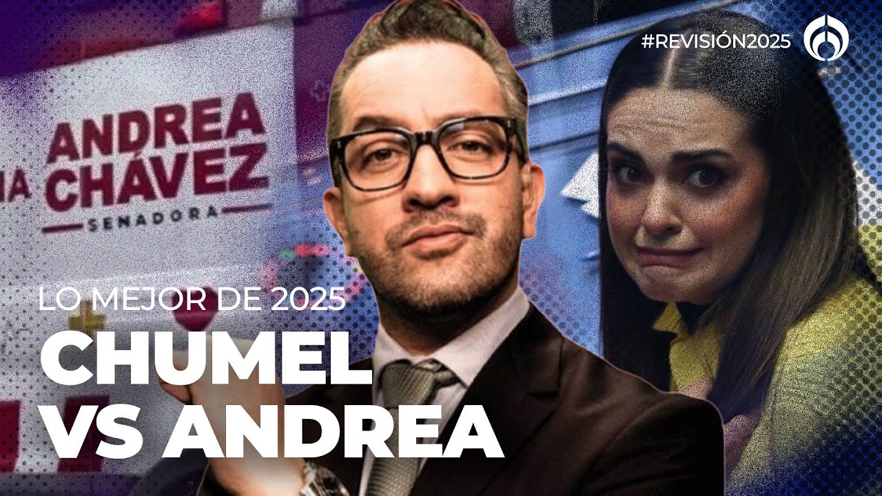 Chumel volvió a la carga contra Andrea Chávez en 2025 por campaña anticipada