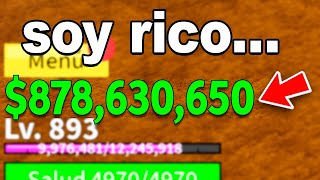 Probé HACKS para Conseguir *DINERO INFINITO* en BLOX FRUITS…