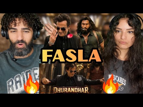 🇮🇳 We react to Akshaye Khanna ENTRY SONG - Fa9la | (Reaction)