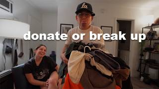 watch me lose my mind and purge my closet