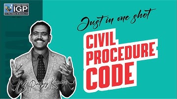 CIVIL PROCEDURE CODE || CS PANKAJ KUMAR