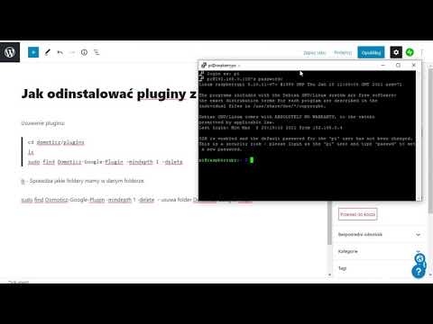 Jak usunąc plugin z domoticza