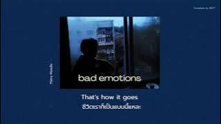 [THAISUB/แปล] bad emotions - Henry moodie