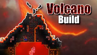 VOLCANO Built in Terraria!