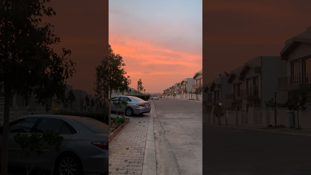 Beautiful evening in Kirkuk 