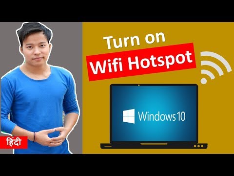 How to Create Enable a Wi-Fi Hotspot in Windows 10 PC Without Software Hotspot kaise banaye by Technology Gyan
