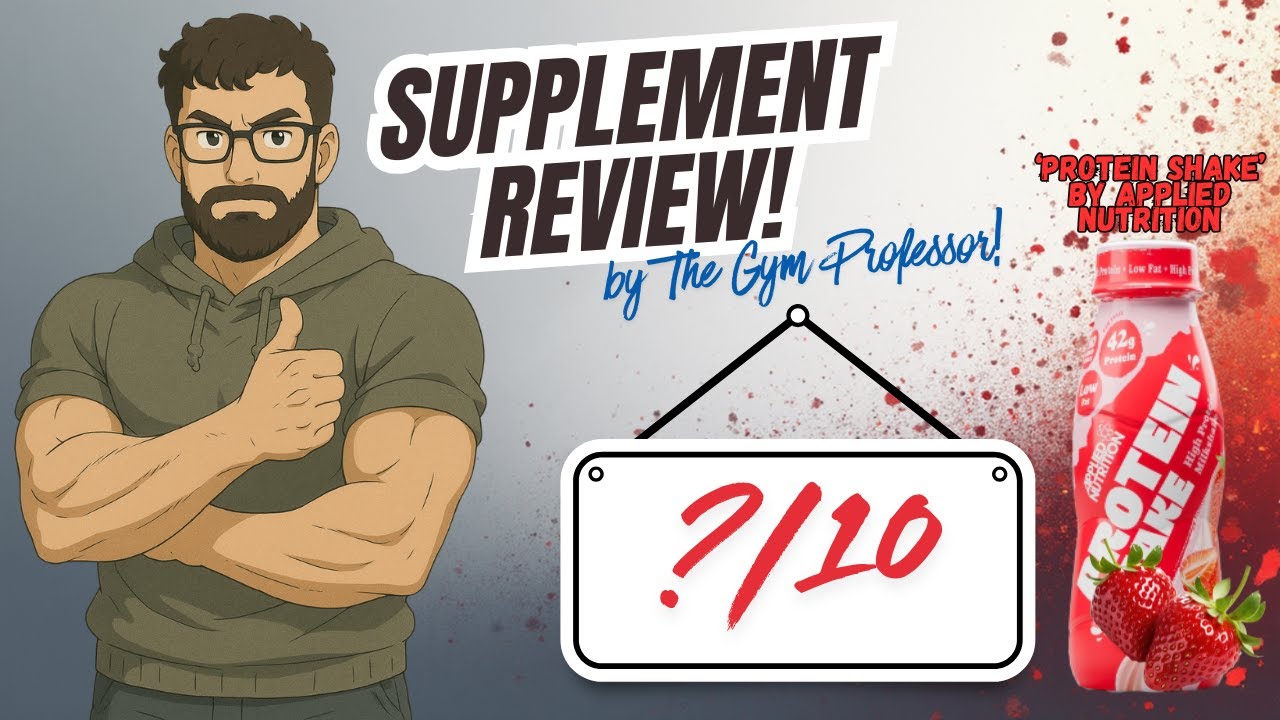 42g Protein for How Much?! | Applied Nutrition Shake Review (Strawberries & Cream)