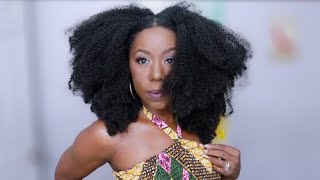 Natural-Looking Outre Springy Afro Twist Crochet Braids | Tutorial & Review | Miko
