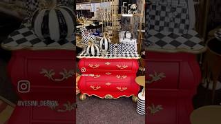 MacKenzie-Childs Europe three tier stand, accent table & pumpkins decor ❤️🏁✨ / vesimidesign.com