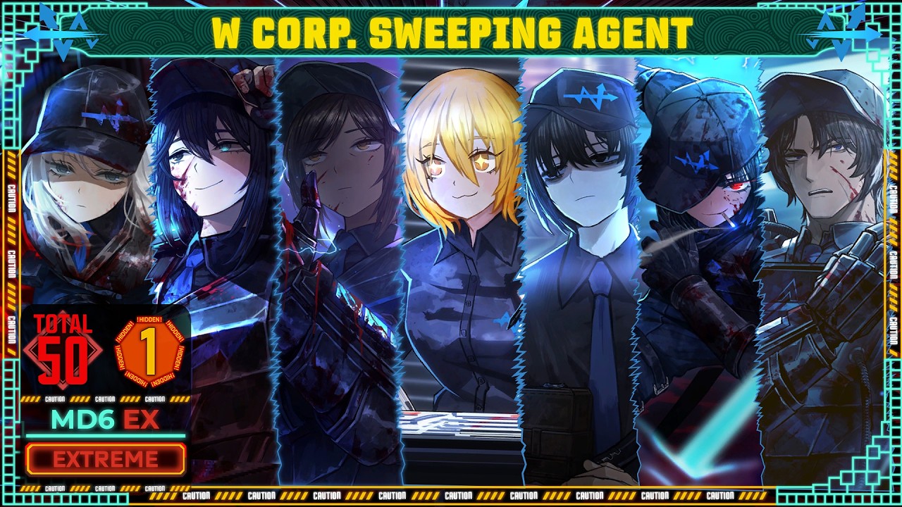 W Corp. Sweeping Agent - MD6E Team 50 Adv. (1/4 Hidden Boss) [Limbus Company]