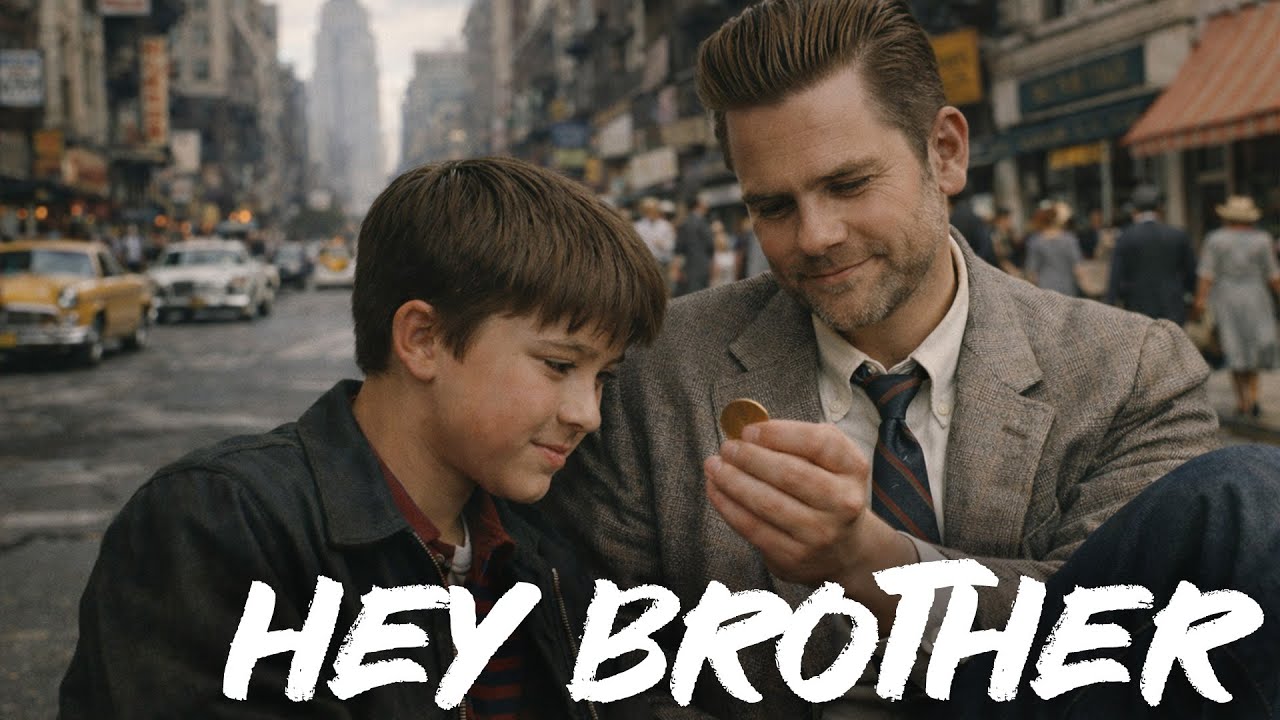 hey brother... melody.. but.. lyrics is... hey child!